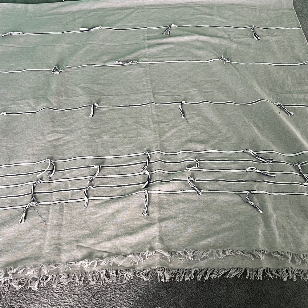Native Tribal throw blanket.